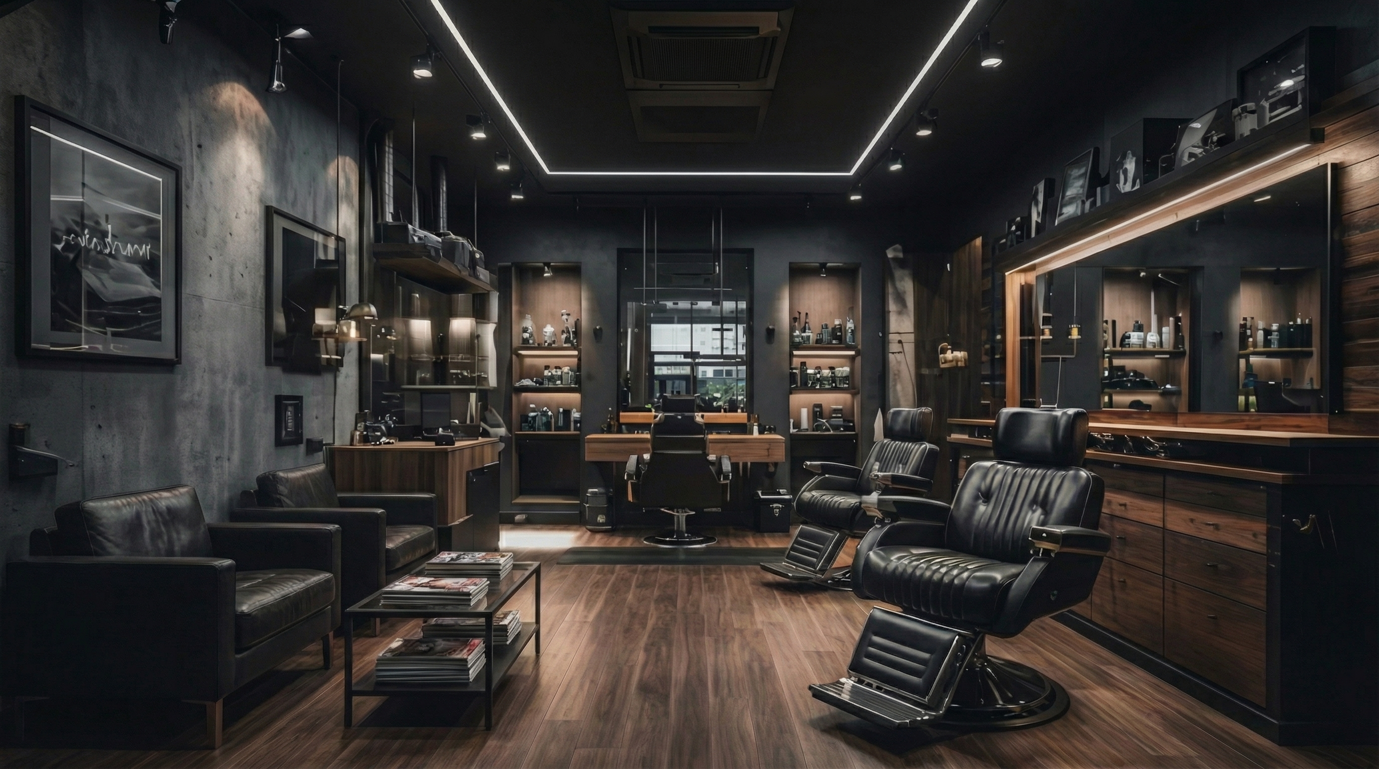 Barbearia background